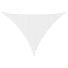 vidaXL Parasole a Vela Oxford Triangolare 4x5x5 m Bianco