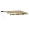 vidaXL Cornice per Tenda Manuale con LED 3,5 x 2,5 m