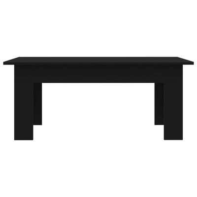 vidaXL Tavolino da Salotto Nero 100x60x42 cm in Legno Multistrato