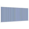 vidaXL Tenda Retrattile Blu e Bianco 300 x 250 cm
