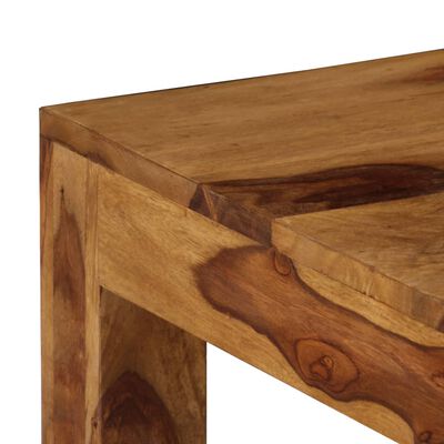 vidaXL Tavolino da Bar in Legno Massello di Sheesham 118x60x107 cm