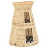 vidaXL Set Ceste per Gatti con Cuscini 3 pz 47x34x60 cm Salice Naturale