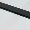 vidaXL Porta Scorrevole con Ferramenta Nera 90x205 cm in Vetro ESG
