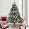 vidaXL Albero di Natale artificiale con 300 LED Verde 210 cm