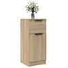 vidaXL Credenza Rovere Sonoma 30x30x70 cm in Legno Multistrato