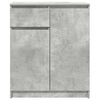 vidaXL Credenza con Cassetto Grigio Cemento 71x35x84 cm in Truciolato