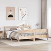 vidaXL Letto senza Materasso 200x200 cm in Legno Massello di Pino
