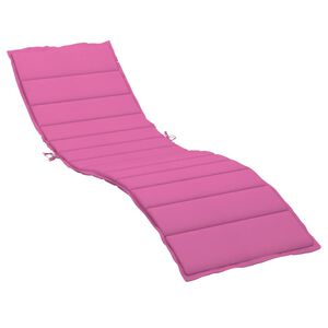 vidaXL Cuscino per Lettino Rosa in Tessuto Oxford