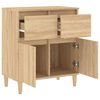 vidaXL Credenza Rovere Sonoma 60x35x70 cm in Legno Multistrato