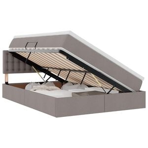 vidaXL Letto con contenitore e materasso Talpa 140 x 200 cm
