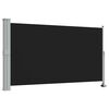 vidaXL Tenda da Sole Laterale Retrattile 140 x 300 cm Nera