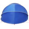 vidaXL Dome Piscina Blu 472 x 460 x 229 cm