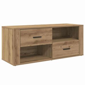 vidaXL Mobile TV Rovere artigianale 100 x 35 x 40 cm Legno multistrato