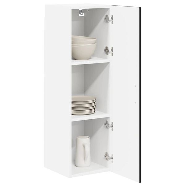 vidaXL Mobile da cucina Nero 30 x 31 x 100 cm Legno multistrato