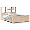 vidaXL Letto Libreria senza Materasso 150x200 cm in Legno Massello