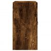 vidaXL Armadietto a Muro Rovere Fumo 60x31x60 cm in Legno Multistrato