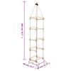 vidaXL Scala di Corda per Bambini 200 cm in Legno