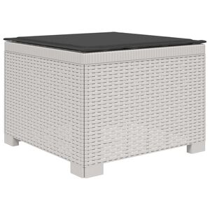 vidaXL Divano da Giardino a 1 Posto con Cuscino Aspetto Rattan PP
