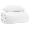 vidaXL Set di Piumoni Bianco 155 x 200 cm Cotone, Bamb&ugrave;, Poliestere