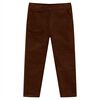 vidaXL Pantaloni da Bambino Cognac 92