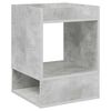 vidaXL Tavolino 2 pcs Grigio cemento 40 x 40 x 56 cm Legno multistrato