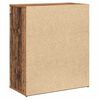 vidaXL Credenza 2 pcs Legno vecchio 60 x 31 x 70 cm Legno multistrato