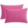 vidaXL Federa 2 pcs HEERLEN Rosa 50 x 75 cm Poliestere