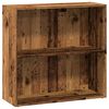 vidaXL Libreria Legno Antico 80x30x77 cm in Legno Multistrato