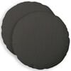 vidaXL Federa 2 pcs HEERLEN Grigio Scuro &Oslash; 40 cm