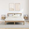 vidaXL Armadio da Notte 2 pcs Rovere artigianale 35 x 30 x 51 cm