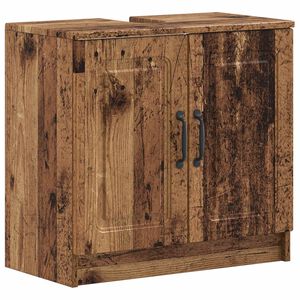 vidaXL Armadio per Lavabo da Bagno UTRECHT Legno antico