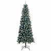 vidaXL Albero di Natale artificiale con 300 LED Verde 240 cm