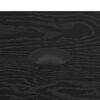 vidaXL Credenza Rovere Nero 70 x 35,5 x 67,5 cm Legno multistrato