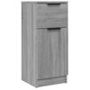 vidaXL Credenze 2 pz Grigio Sonoma 30x30x70 cm in Legno Multistrato