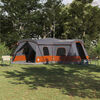 vidaXL Tenda con tetto Grigio e arancione 680 x 510 x 210 cm