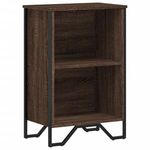 vidaXL Libreria Rovere Marrone 50x31x74,5 cm in Legno Multistrato