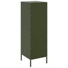 vidaXL Credenza Verde Oliva 36x39x113 cm in Acciaio