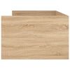 vidaXL Giroletto con Cassetti Rovere Sonoma 100x200 cm