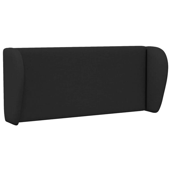 vidaXL Orecchia della Testata Nero 40 x 23 x 6 cm Tessuto