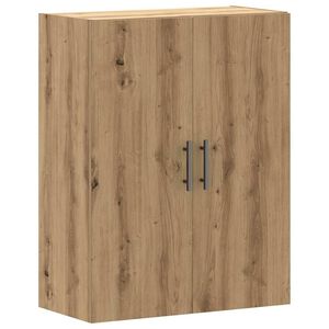 vidaXL Mobile a Parete Rovere Artigianale 69,5x34x90 cm