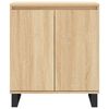 vidaXL Credenza Rovere Sonoma 60x35x70 cm in Legno Multistrato