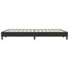 vidaXL Letto a Molle senza Materasso Nero 140x220 cm in Velluto