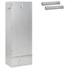 vidaXL Forno Affumicatore 3 pz 44,5 x 29 x 110 cm Acciaio zincato