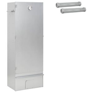 vidaXL Forno Affumicatore 3 pz 44,5 x 29 x 110 cm Acciaio zincato