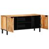 vidaXL Mobile Porta TV 105x33x46 cm in Legno Massello di Acacia