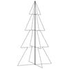 vidaXL Albero di Natale a Cono 360 LED per Interni Esterni 143x250 cm