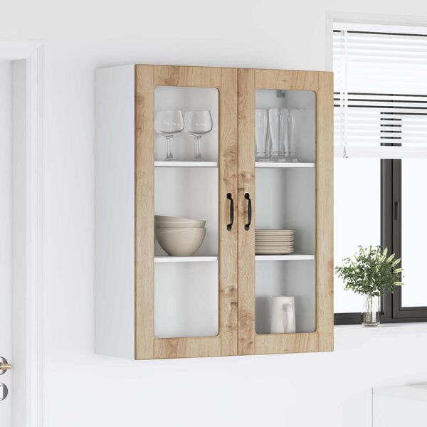 vidaXL Mobile da cucina Kalmar Rovere artigianale 80 x 31 x 100 cm