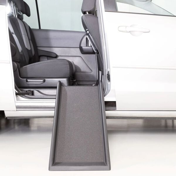 TRIXIE Rampa per Animali in Plastica Carta Vetrata Nera