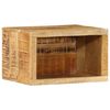vidaXL Armadio da Notte Marrone 40 x 30 x 25 cm