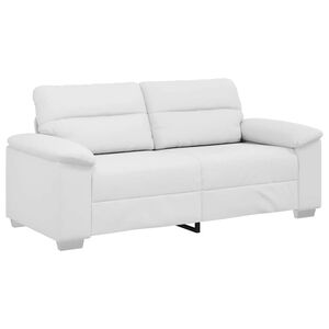 vidaXL Divano a 2 posti Bianco in Similpelle 180x81x84 cm